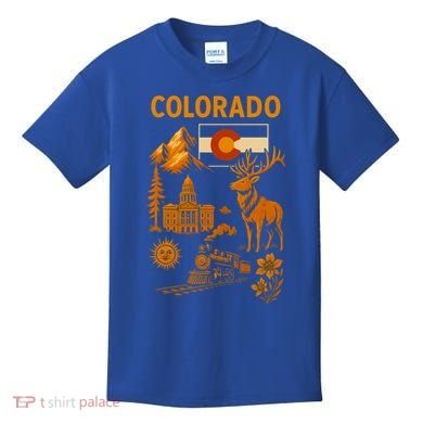 Colorado Wild & Free Kids T-Shirt
