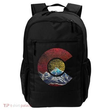 Colorado With Flag Themed Mountain Backpack