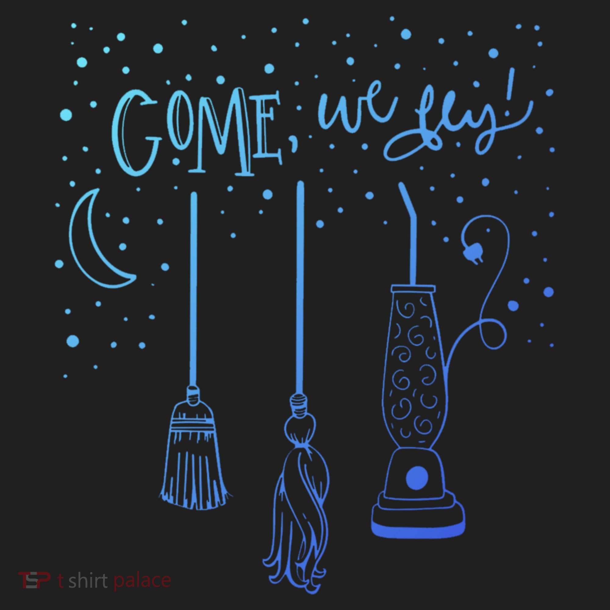 Come We Fly Halloween Hocus Fall Party Cute Gift Golf Towel