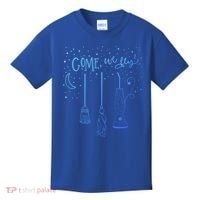 Come We Fly Halloween Hocus Fall Party Cute Gift Kids T-Shirt thumb 0