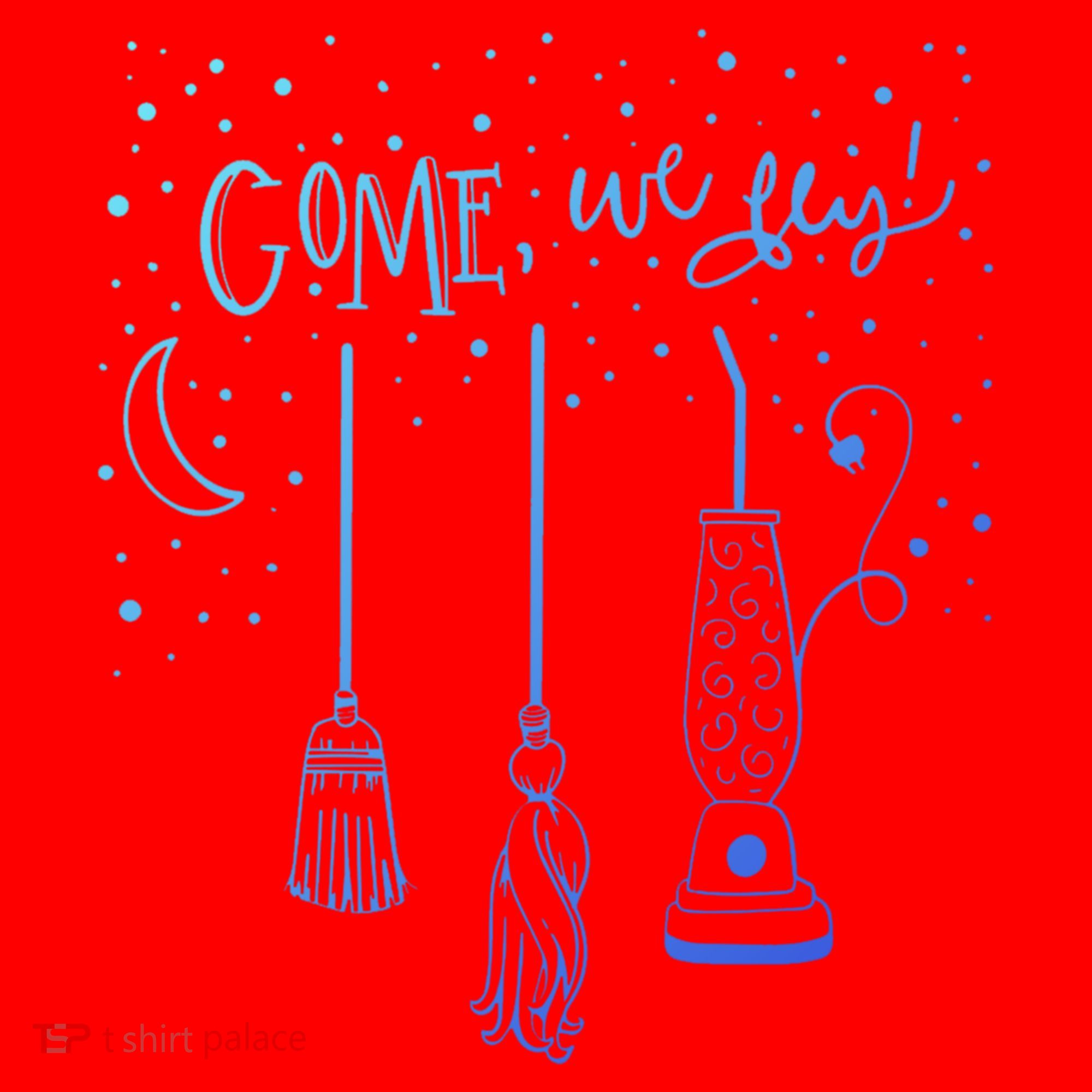 Come We Fly Halloween Hocus Fall Party Cute Gift Santa Hat