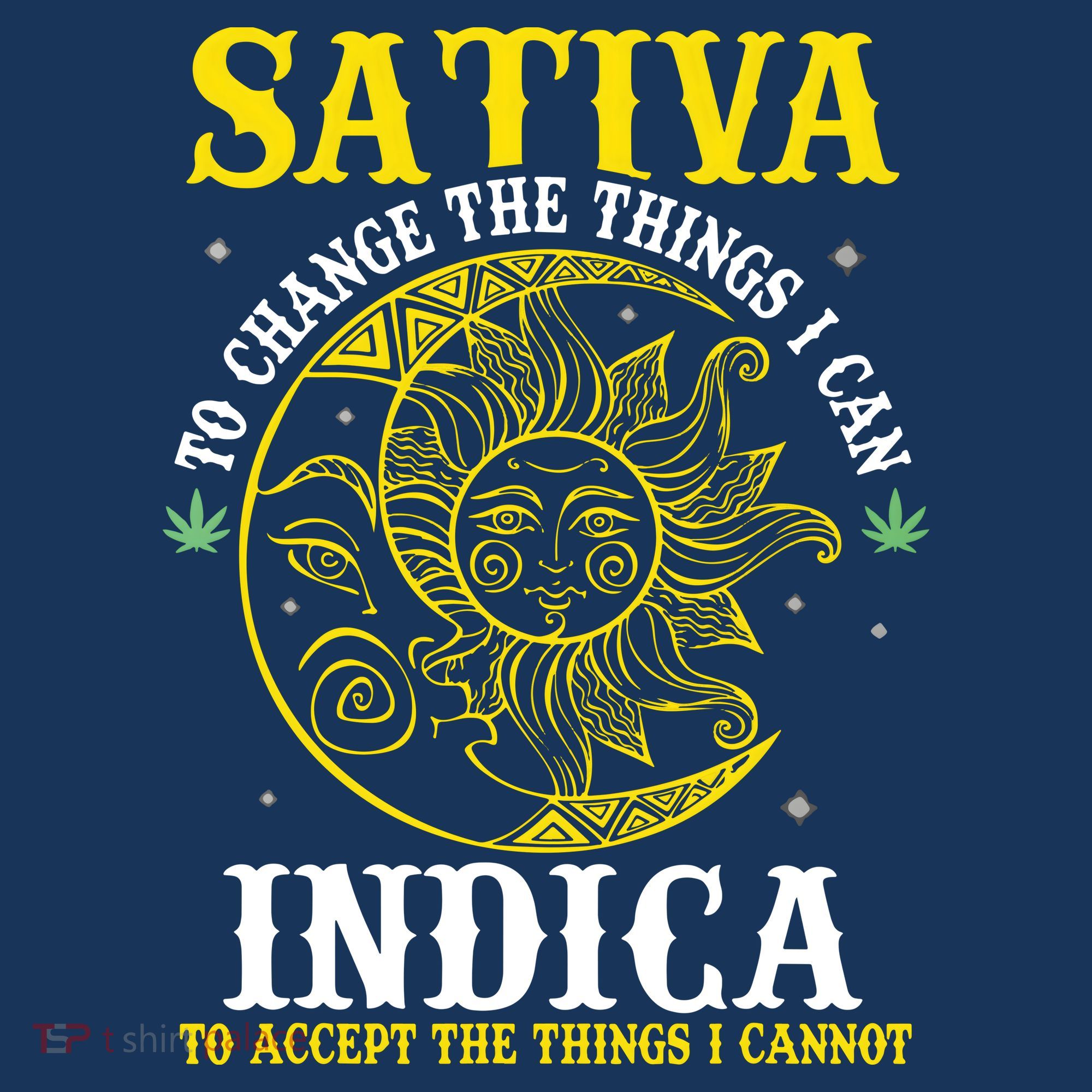 Cannabis Weed Fun Sativa To Change The Things I Can Indica Women's Hoodie