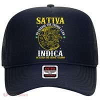 Cannabis Weed Fun Sativa To Change The Things I Can Indica Hat thumb 0