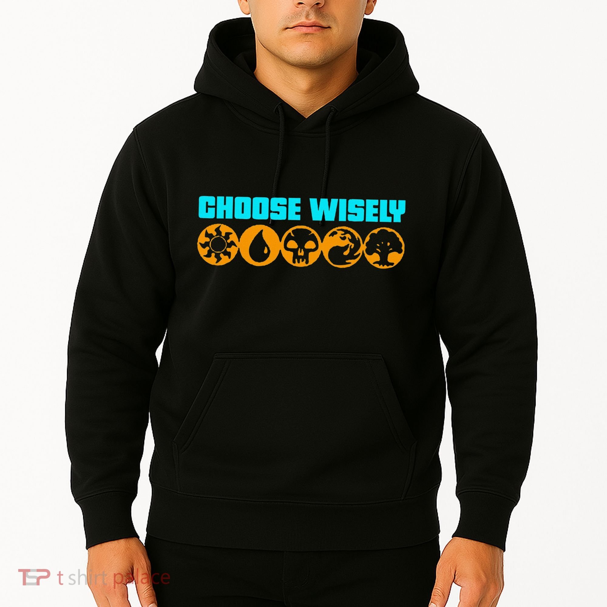 Choose Wisely Gamer M.A.N.A Symbols Gathering Magic Hoodie