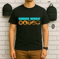 Choose Wisely Gamer M.A.N.A Symbols Gathering Magic T-Shirt thumb 6