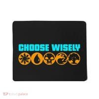 Choose Wisely Gamer M.A.N.A Symbols Gathering Magic Mousepad thumb 0