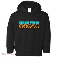 Choose Wisely Gamer M.A.N.A Symbols Gathering Magic Toddler Hoodie thumb 0
