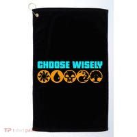 Choose Wisely Gamer M.A.N.A Symbols Gathering Magic Golf Towel thumb 0