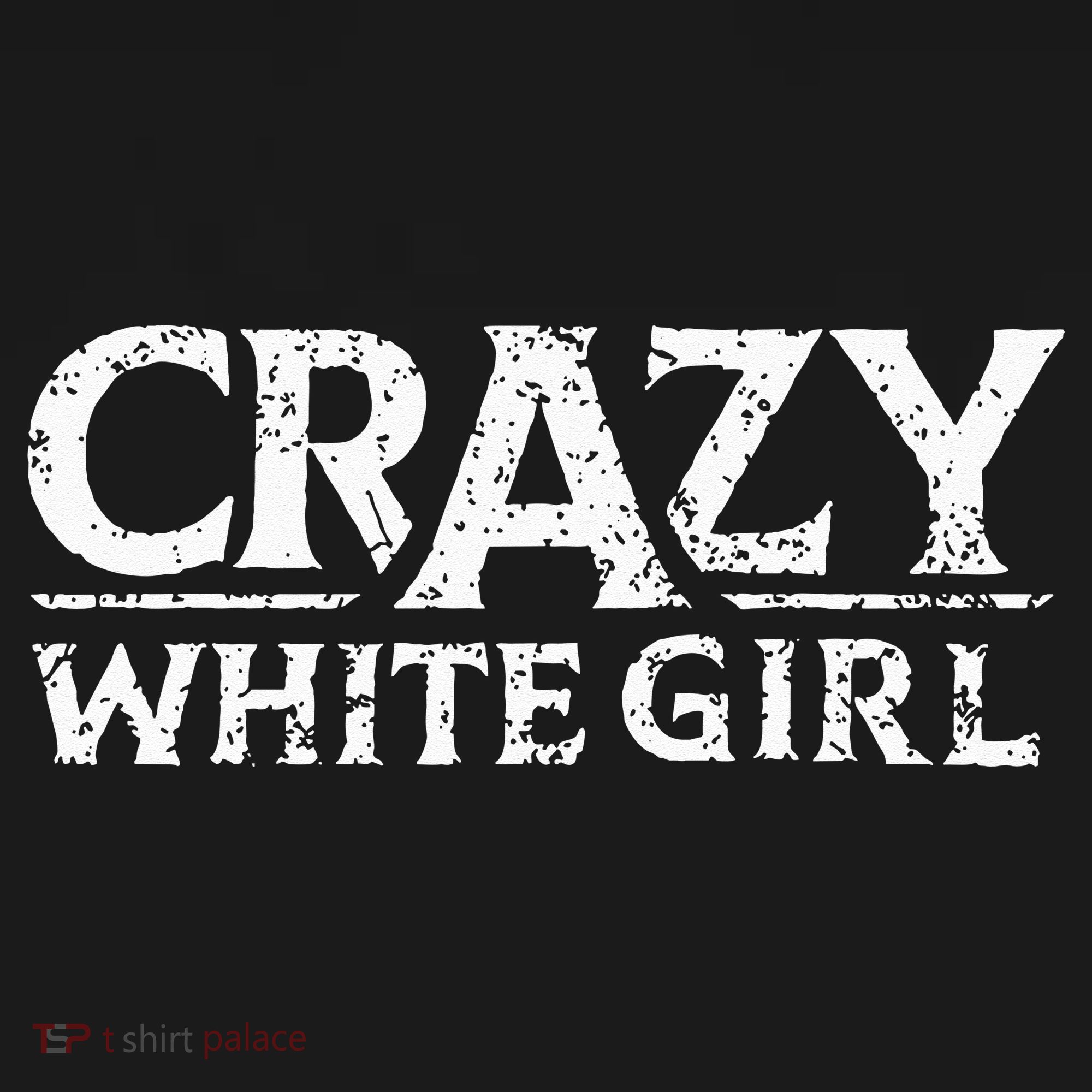 Crazy White Girl Funny Girl Saying Visor