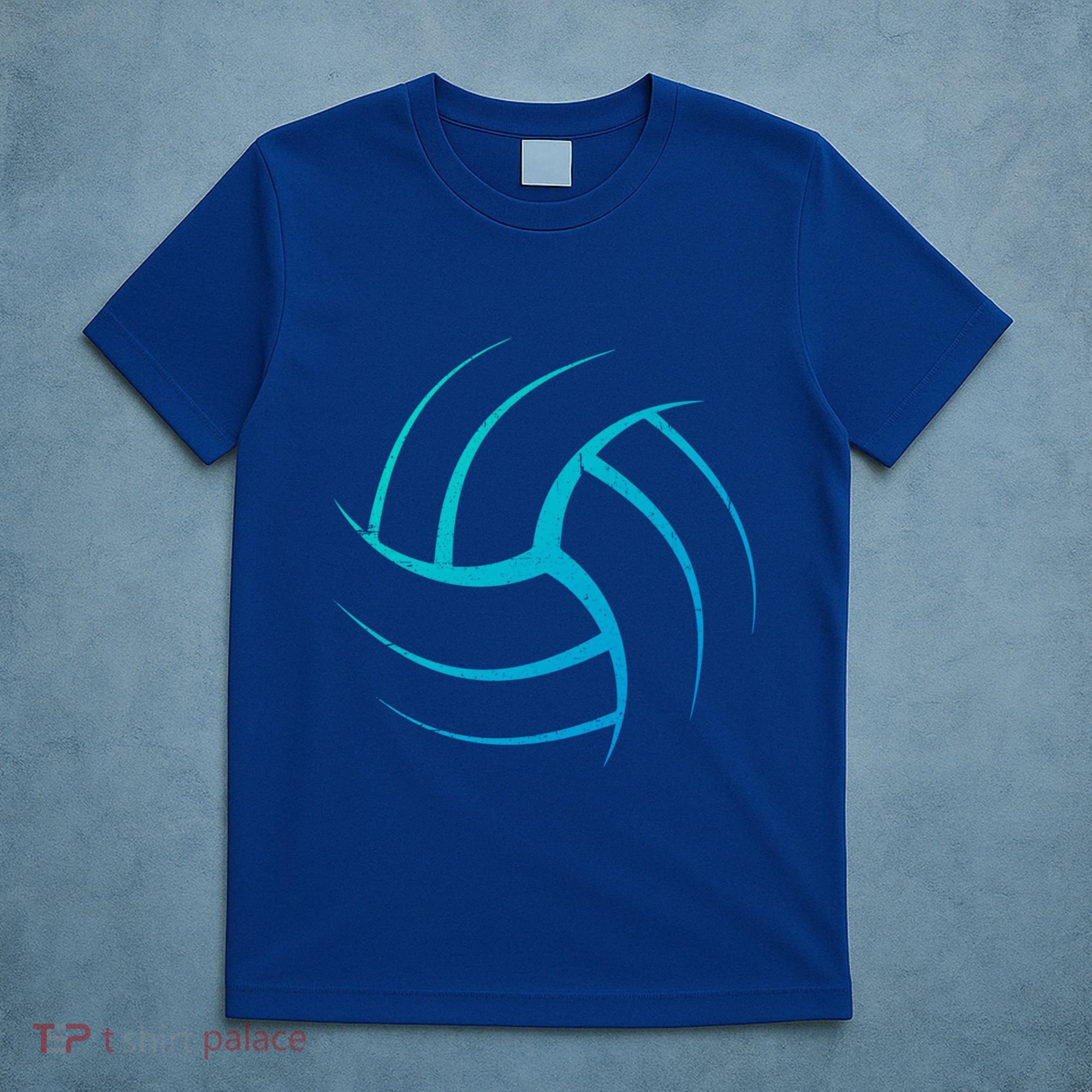 Cute White Graphic Art Volleyball Unique Meaningful Gift T-Shirt