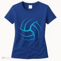 Cute White Graphic Art Volleyball Unique Meaningful Gift Women's T-Shirt thumb 0