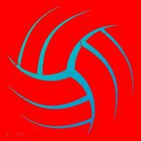 Cute White Graphic Art Volleyball Unique Meaningful Gift Santa Hat thumb 1