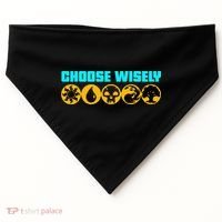 Choose Wisely Gamer Mana Symbols Gathering Magic USA-Made Doggie Bandana thumb 0
