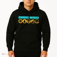 Choose Wisely Gamer Mana Symbols Gathering Magic Hoodie thumb 2