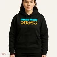 Choose Wisely Gamer Mana Symbols Gathering Magic Hoodie thumb 5