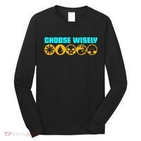 Choose Wisely Gamer Mana Symbols Gathering Magic Long Sleeve Shirt thumb 0