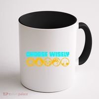 Choose Wisely Gamer Mana Symbols Gathering Magic Coffee Mug thumb 1