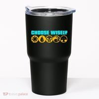Choose Wisely Gamer Mana Symbols Gathering Magic Tumbler thumb 0