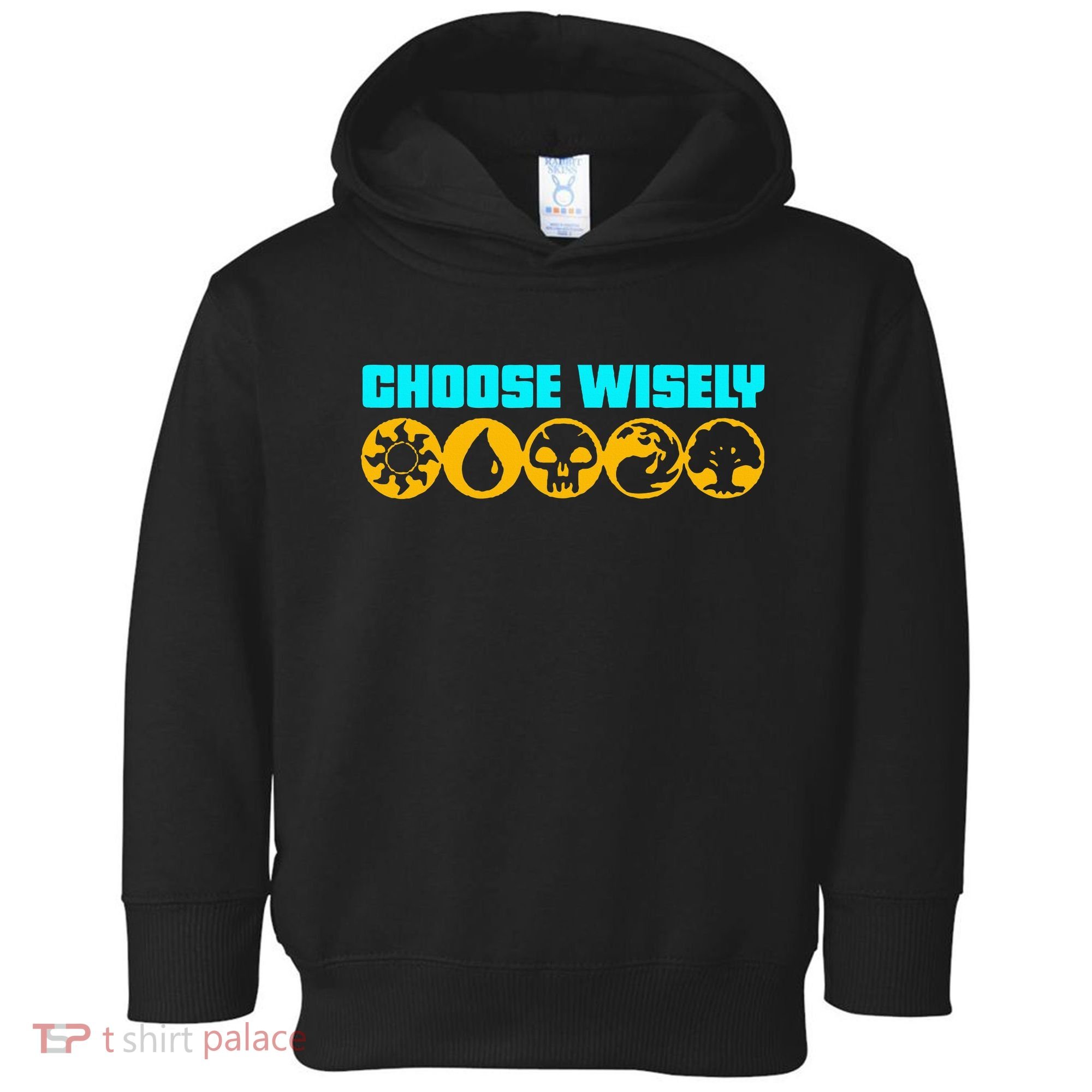Choose Wisely Gamer Mana Symbols Gathering Magic Toddler Hoodie
