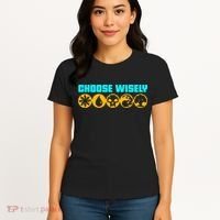 Choose Wisely Gamer Mana Symbols Gathering Magic Women's T-Shirt thumb 4