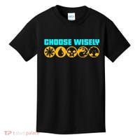 Choose Wisely Gamer Mana Symbols Gathering Magic Kids T-Shirt thumb 0