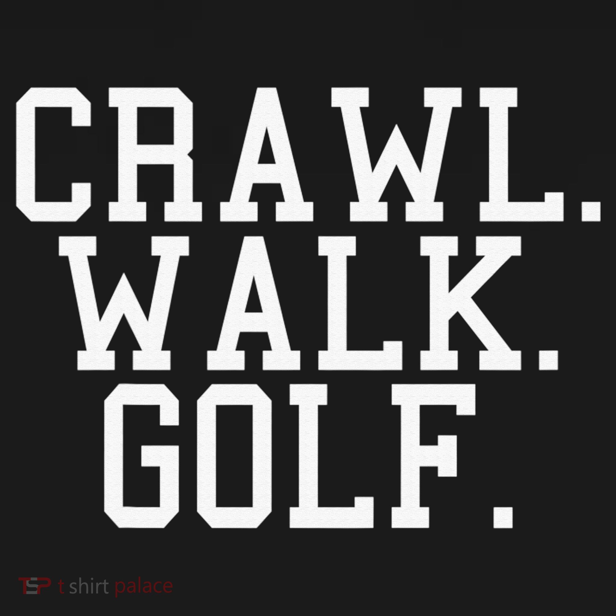 Crawl Walk Golf Funny Sports Golfing Golfer Women's Hoodie