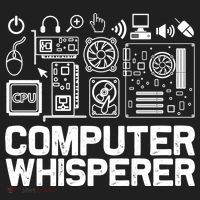 Computer Whisperer Gift It Nerds Geek Great Gift Women's Sweatshirt thumb 2