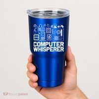Computer Whisperer Gift It Nerds Geek Great Gift Tumbler thumb 2