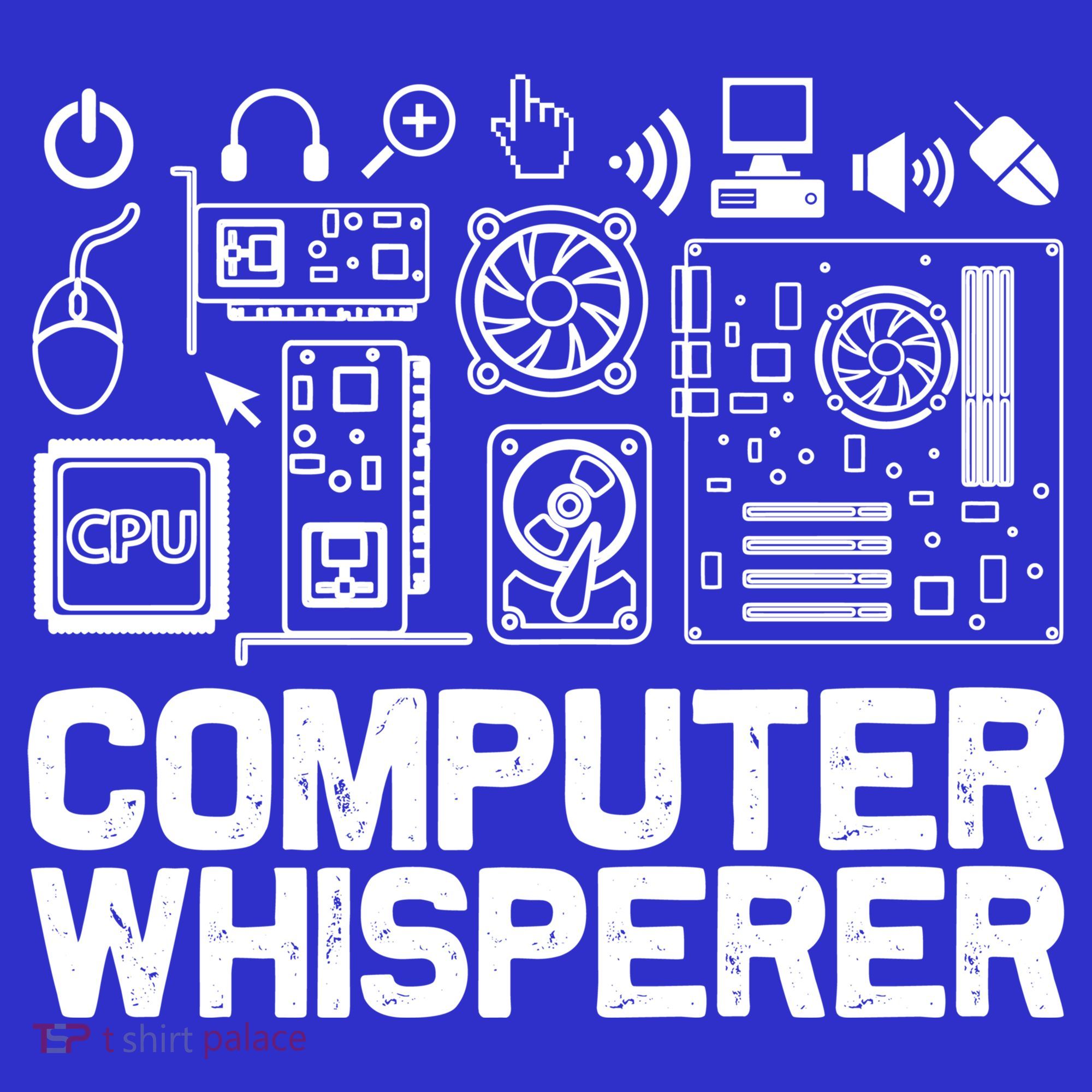 Computer Whisperer Gift It Nerds Geek Great Gift Mousepad