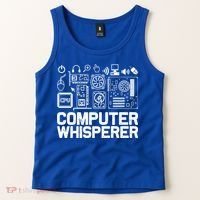 Computer Whisperer Gift It Nerds Geek Great Gift Tank Top thumb 2