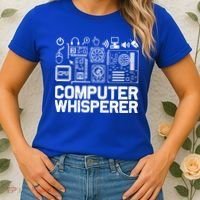Computer Whisperer Gift It Nerds Geek Great Gift Women's T-Shirt thumb 2
