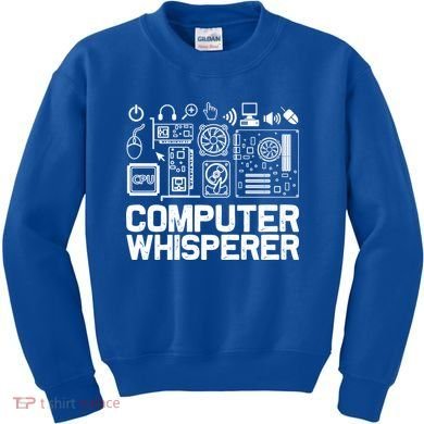 Computer Whisperer Gift It Nerds Geek Great Gift Kids Sweatshirt