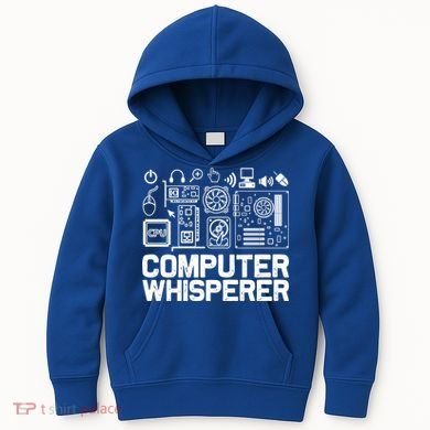 Computer Whisperer Gift It Nerds Geek Great Gift Kids Hoodie