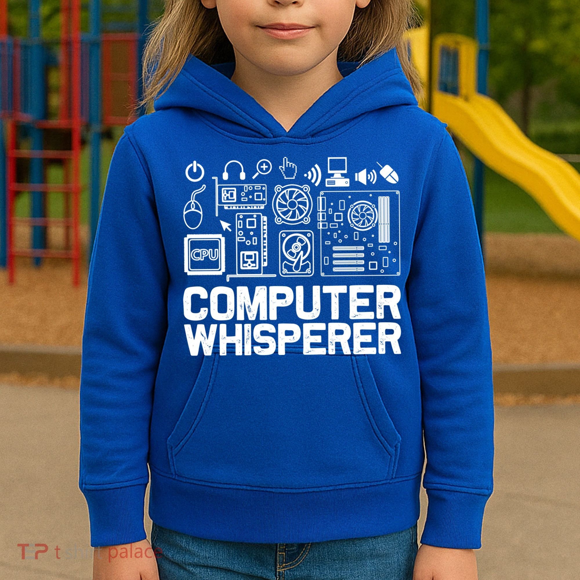 Computer Whisperer Gift It Nerds Geek Great Gift Kids Hoodie