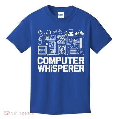 Computer Whisperer Gift It Nerds Geek Great Gift Kids T-Shirt