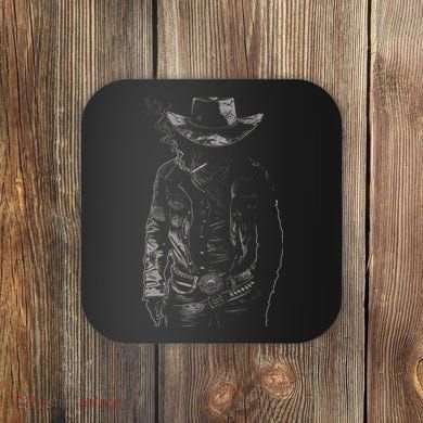 Cowboy Wasteland Gear  Coaster