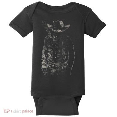 Cowboy Wasteland Gear  Baby Bodysuit