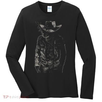 Cowboy Wasteland Gear  Women's Long Sleeve Shirt