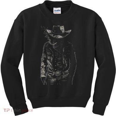Cowboy Wasteland Gear  Kids Sweatshirt