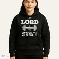 Christian Workout Gym Lord Is My Strength Hoodie thumb 5