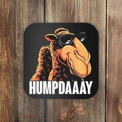 Camel Workweek Hump Day Vintage Coaster