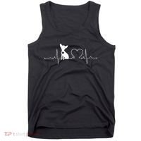 Chihuahua with Heartbeat - Chihuahua Tank Top thumb 0