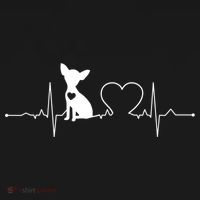Chihuahua With Heartbeat Great Gift Chihuahua Cool Gift Baby Bodysuit thumb 2