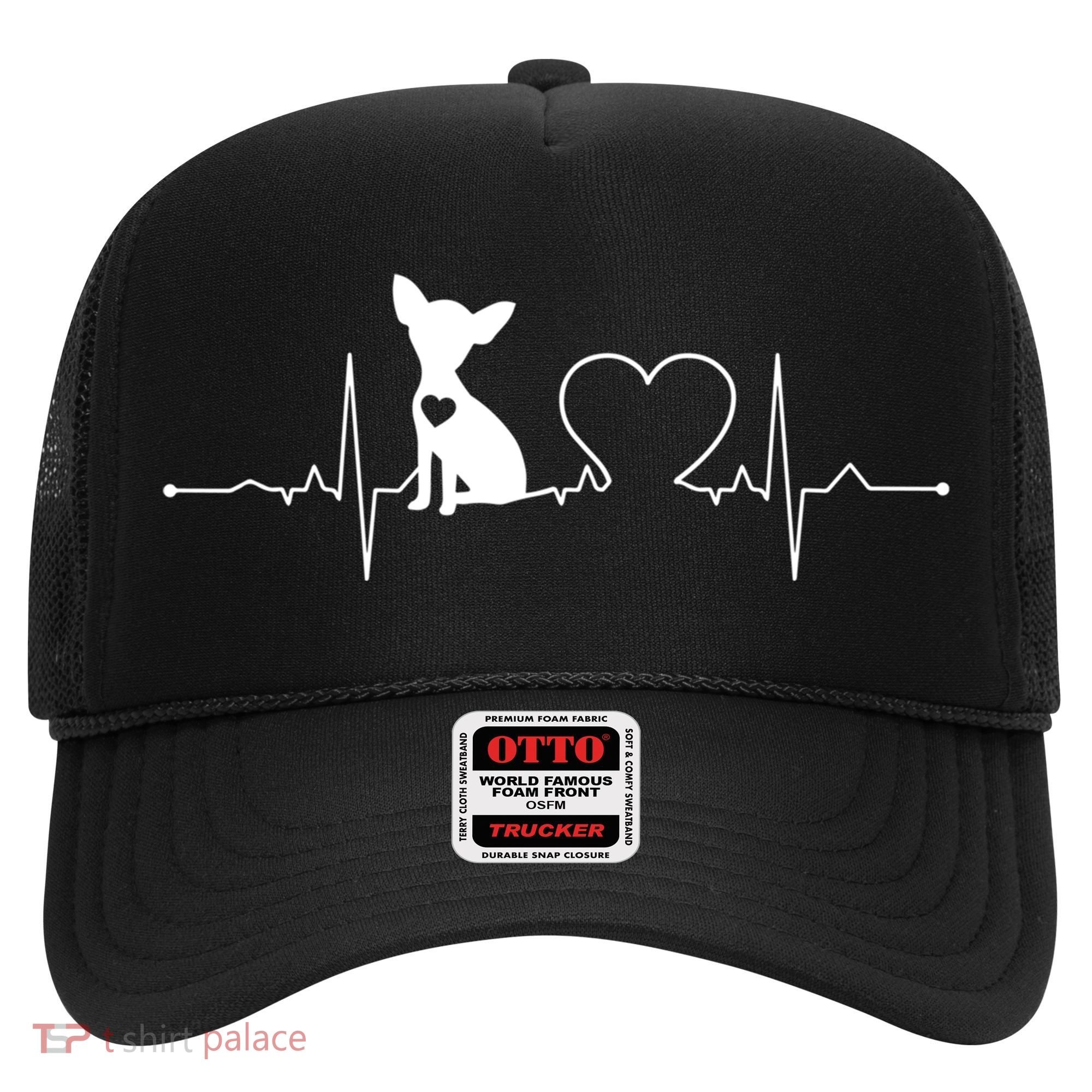 Chihuahua With Heartbeat Great Gift Chihuahua Cool Gift Hat