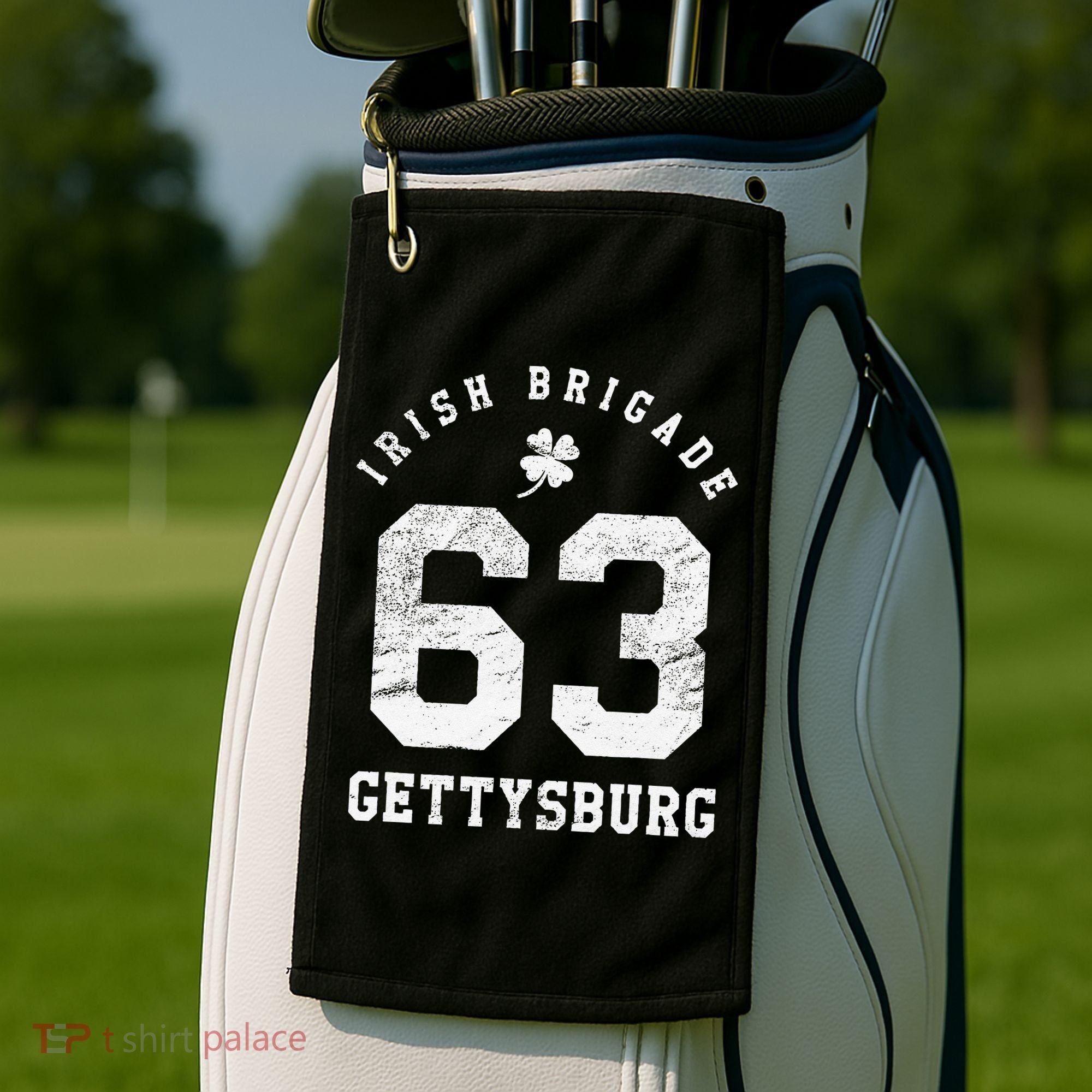 Civil War Irish Brigade Gettysburg Golf Towel