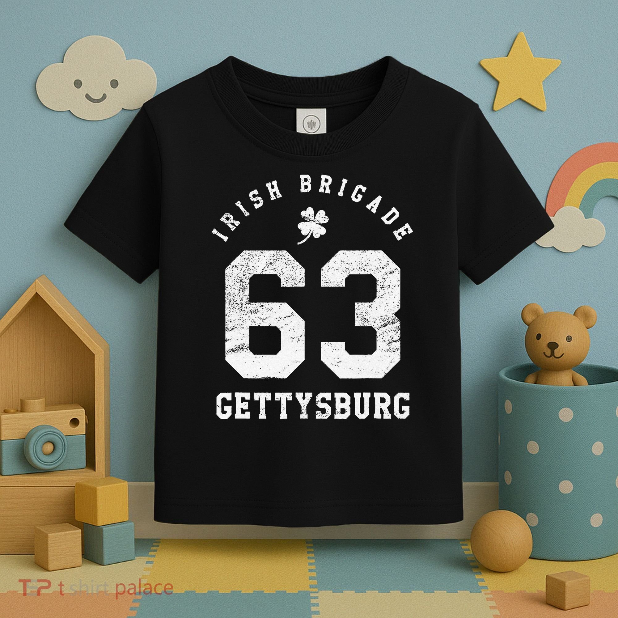 Civil War Irish Brigade Gettysburg Toddler T-Shirt