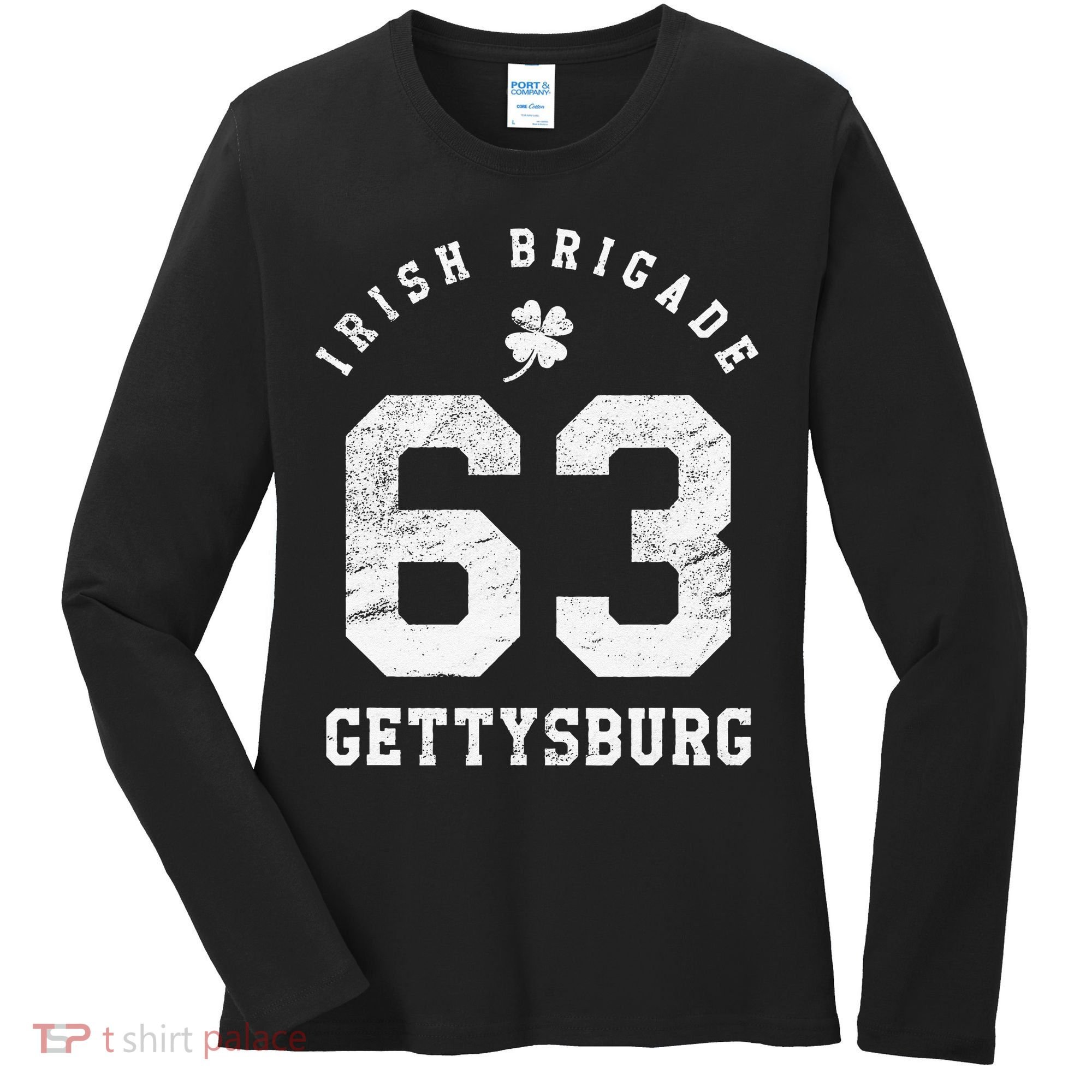 Civil War Irish Brigade Gettysburg Women's Long Sleeve Shirt