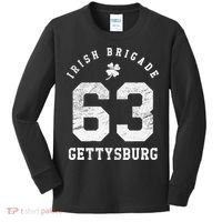 Civil War Irish Brigade Gettysburg Kids Long Sleeve Shirt thumb 0
