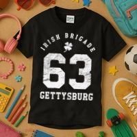 Civil War Irish Brigade Gettysburg Kids T-Shirt thumb 3