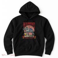 Carnival Warning Its A Circus Here Today Elephant Circus Hoodie thumb 0